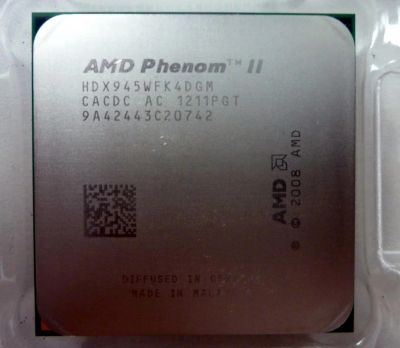 Лот: 6687293. Фото: 1. процессор AMD Phenom II X4 Deneb... Процессоры