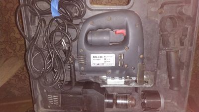 Лот: 18179470. Фото: 1. Лобзик + дрель. Электроинструмент