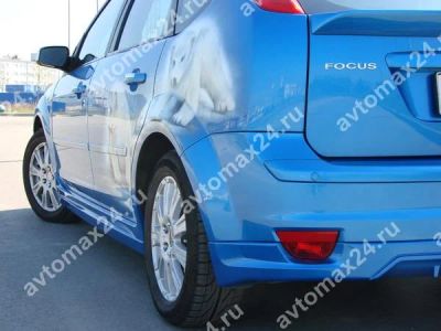 Лот: 6643062. Фото: 1. Юбка "FT" заднего бампера, (хетчбек... Детали тюнинга