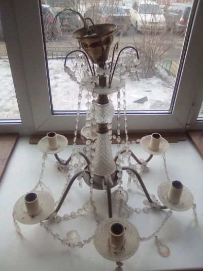 Лот: 11239873. Фото: 1. Люстра 6ламп патрон Е14. Другое освещение