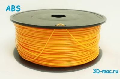 Лот: 4962240. Фото: 1. Пластик ABS для 3d принтера, Оранжевый. Картриджи, расходные материалы