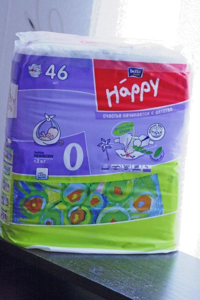 Лот: 4622998. Фото: 1. Подгузники Bella Baby Happy 0... Детская гигиена