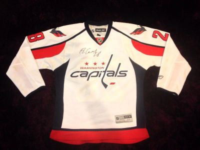 Лот: 6569429. Фото: 1. Игровая футболка Александра Семина... Вещи известных людей, автографы