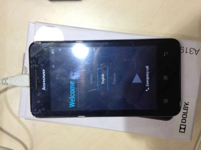 Лот: 7355581. Фото: 1. Смартфон Lenovo A319 Red 4.0... Смартфоны