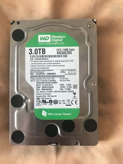 Лот: 21215440. Фото: 1. Жесткий диск 3Tb Western Digital... Жёсткие диски