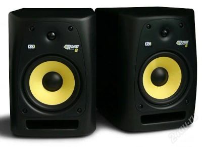 Лот: 2469383. Фото: 1. Продам KRK Rokit Powered 8 Активные... Эстрадная акустика и усилители