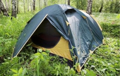 Лот: 25890051. Фото: 1. Палатка туристическая sliper2. Палатки, тенты