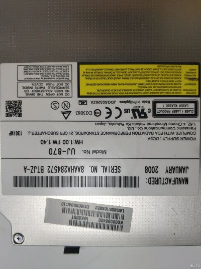 Лот: 17342294. Фото: 1. Привод для ноутбука Panasonic... Приводы CD, DVD, BR, FDD