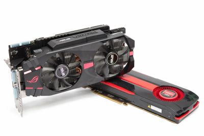 Лот: 3810678. Фото: 1. 3Gb ASUS HD7970 ROG Matrix Platinum... Видеокарты