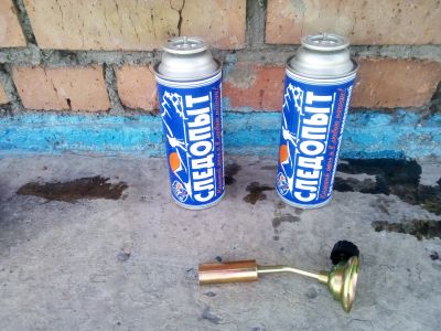 Лот: 11688281. Фото: 1. Газовые баллончики и горелка. Баллончики