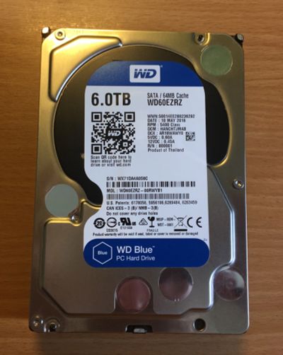 Лот: 12006848. Фото: 1. Жесткий диск Western Digital Blue... Жёсткие диски