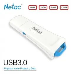 Лот: 20349629. Фото: 1. Netac USB Flash 3.0 64Gb с физической... USB-флеш карты