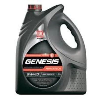 Лот: 9635771. Фото: 1. Лукойл Genesis Armortech 5w40... Масла, жидкости