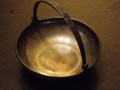 Лот: 6307261. Фото: 1. Ваза под конфеты СССР, мельхиор... Предметы интерьера и быта