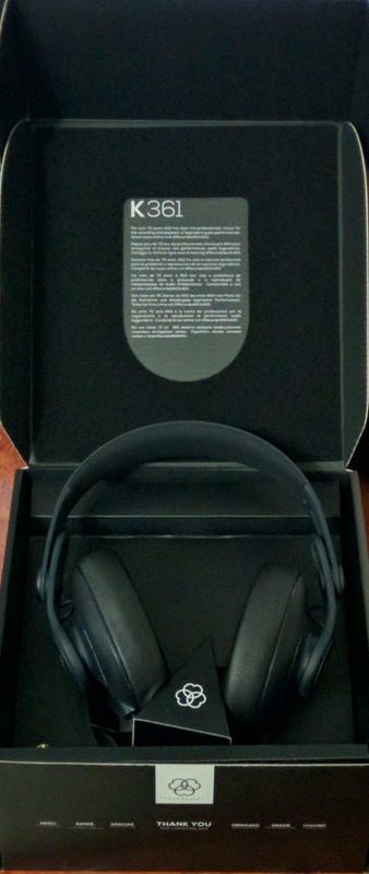 Лот: 16681637. Фото: 1. Наушники AKG K 361. Наушники, гарнитуры