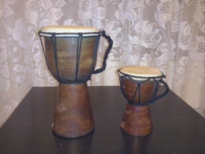Лот: 5072663. Фото: 1. Два барабанчика. Другое (предметы интерьера)
