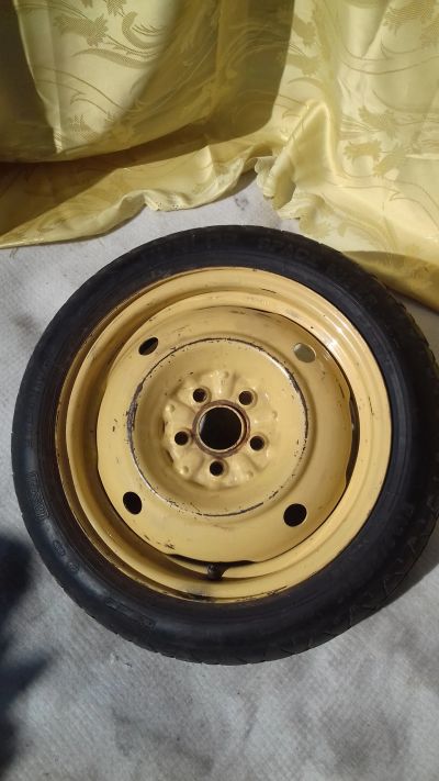 Лот: 25431765. Фото: 1. Колесо запаска, докатка . Банан... Шины на дисках