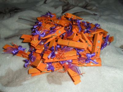 Лот: 3063137. Фото: 1. прищепки декоративные - ручная... Другое (свадебная мода)