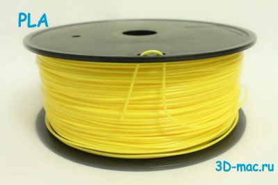 Лот: 5017558. Фото: 1. Пластик PLA для 3d принтера,Желтый. Картриджи, расходные материалы