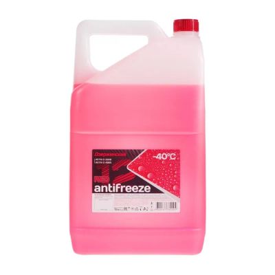 Лот: 25880169. Фото: 1. Антифриз Дзержинский, красный... Масла, жидкости