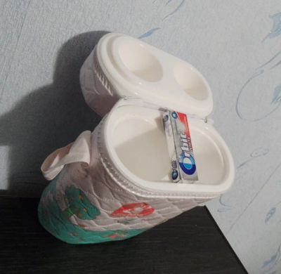 Лот: 5070833. Фото: 1. Контейнер термо для 2-х бутылочек. Всё для кормления