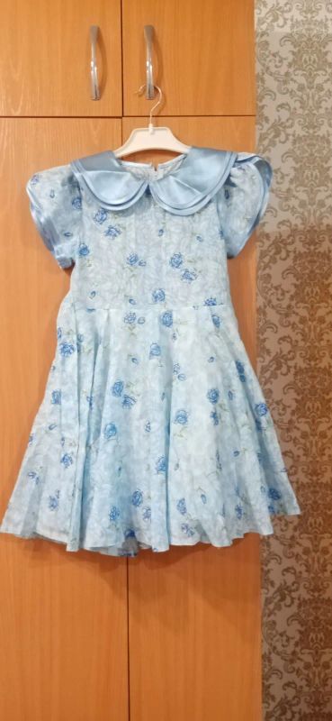 Лот: 19628029. Фото: 1. Платье голубое. Платья, сарафаны
