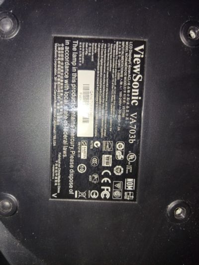 Лот: 19251506. Фото: 1. Монитор ViewSonic va703b. ЖК-мониторы