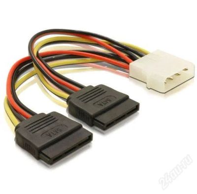 Лот: 694728. Фото: 1. переходник питания для Serial... Шлейфы, кабели, переходники