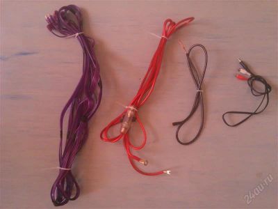 Лот: 2397986. Фото: 1. провода акустические. Другое (автозвук)