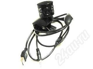 Лот: 198474. Фото: 1. Веб камера (Webcam) с микрофоном... Веб-камеры