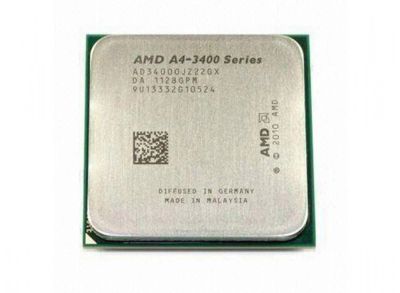 Лот: 6777219. Фото: 1. Процессор AMD A4 3400 2x2.7GHz... Процессоры