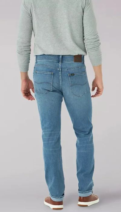 Лот: 20991075. Фото: 1. Прямые мужские LEE Performance... Брюки, джинсы, шорты