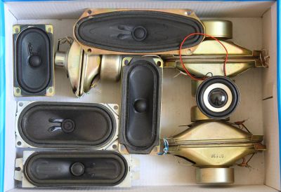 Лот: 25884717. Фото: 1. Коробка разных динамиков. Динамики