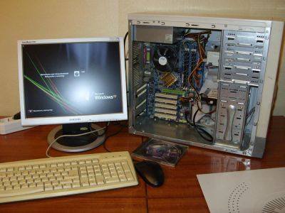 Лот: 3428035. Фото: 1. Комп в полном сборе (Celeron 2... Компьютеры в сборе