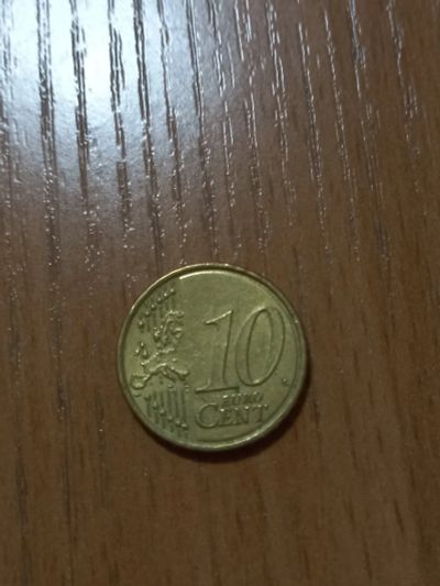 Лот: 21076737. Фото: 1. Монета 10 евроцентов Словакия... Европа