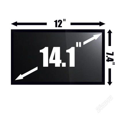 Лот: 2444994. Фото: 1. матрица 14.1 широкоформатная... Матрицы для дисплея