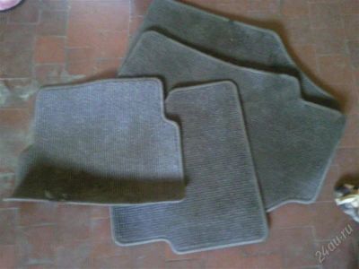 Лот: 1075976. Фото: 1. Оригинальные меховые коврики на... Чехлы, коврики, оплетки руля