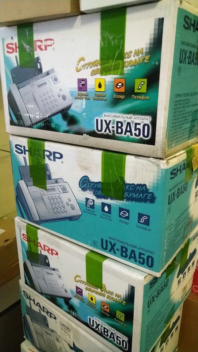 Лот: 18662055. Фото: 1. Факс Sharp UX-BA50, новый. Факсы, автоответчики