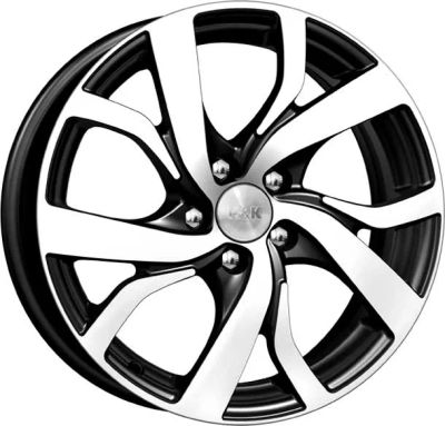 Лот: 22985066. Фото: 1. Диск K&K Палермо алмаз черный... Диски