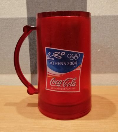 Лот: 19460194. Фото: 1. Кружка Coca-Cola Олимпийская замораживающаяся... Остальная сувенирная продукция