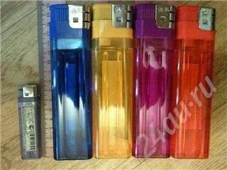 Лот: 249421. Фото: 1. Большие зажигалки 15.5см Дешевые... Разное