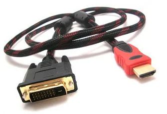 Лот: 4307732. Фото: 1. 1.5м (HDMI - DVI-D) HDMI to DVI-D... Шнуры, кабели, разъёмы