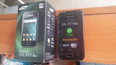 Лот: 5629619. Фото: 1. Samsung Galaxy Ace SD-Карта 4ГБ... Смартфоны