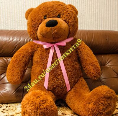 Лот: 3690285. Фото: 1. Плюшевый мишка / плюшевый медведь... Мягкие