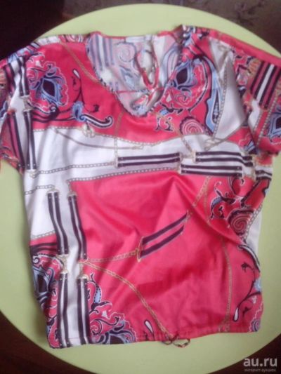 Лот: 8590674. Фото: 1. Блузка для обладательниц пышных... Блузы, рубашки, водолазки