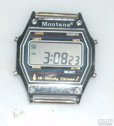 Лот: 14941962. Фото: 1. Часы Montana из 90-х, неисправные... Оригинальные наручные часы
