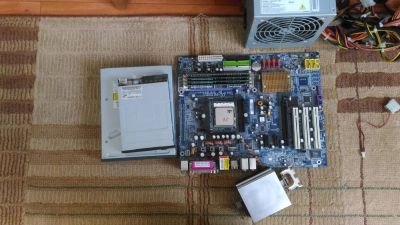 Лот: 10918552. Фото: 1. Процессор AMD Athlon II X2 , материнка... Комплекты запчастей