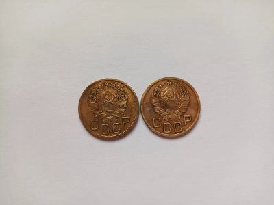 Лот: 20250276. Фото: 1. Монеты 3 копейки 1936 год и 1940... Россия и СССР 1917-1991 года