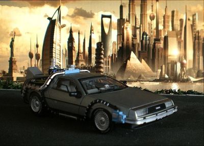 Лот: 3643543. Фото: 1. Модель знаменитой Машины времени... Автомоделизм