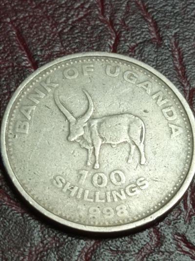 Лот: 9530140. Фото: 1. Уганда 100 шиллингов 1998 года... Африка